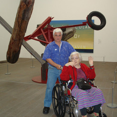 Dave and Gloria at SF Museum of Art
