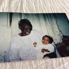 Mum with Seyi Coker-beautiful smiles