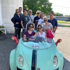 Family vacation 2022 Lancaster PA = Scoot Coupes