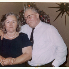 Grandma and Grandpa at the old house - Christmas