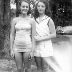Dad's sisters - Aunt Janis and Aunt Gladys