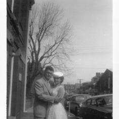 Wedding day ... Mom and Dad
