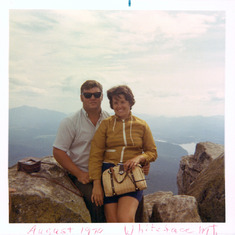 Dad and Mom in the Adirondack Mtns