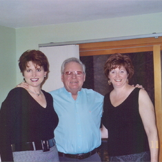 Christine, Dad and Debbie