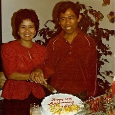 1986, 18th Wedding Anniversary