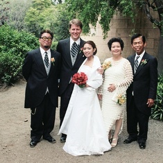 Joel, Mike, Joslyn, Grace, Jose, July 2002