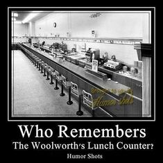 woolworth's counter