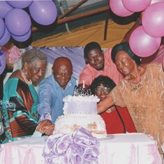 Murraydeen Preparatory School Board of Directors at Mrs Williams' 80th Birthday