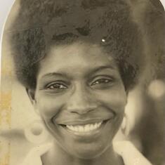 Mrs Grace Williams - Post Graduate Study at University of Ibadan, Nigeria - 1976