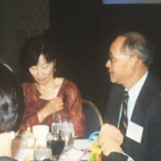 We both enjoyed the ACA banquet -- by John Shen