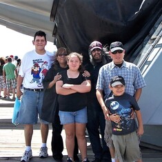In Hawaii on the USS Missouri
