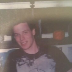 Greg 1993, in his favorite Bauhaus shirt