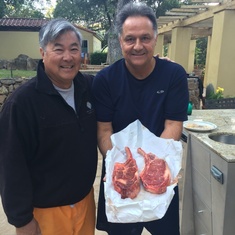 Gregg and Walt loved their beef!