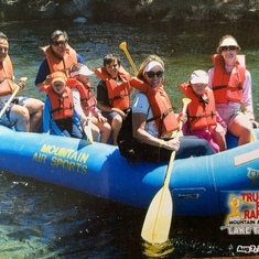 Gregg loves doing the Truckee River float 