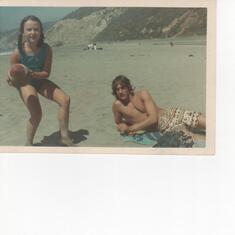 Eva and Greg Beach 1974 001