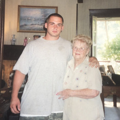 Greg and Grandma Alvator