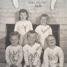 Greg with his siblings, Wayne and Susie and cousins John and Joann