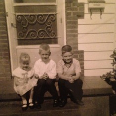 Cindy, Mark and Greg.  Cutest kiddos!  One of our childhood homes on NE 63rd and Tillamook.