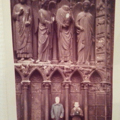 Deborah and Greg at Notre Dame.