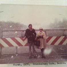Greg and his mother Naldi in Berlin.