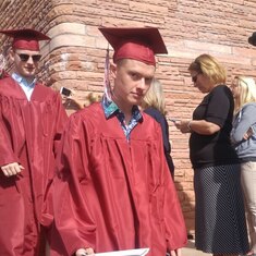 high school graduation pic- Greg would have graduated from School of Mines today 5/13/2022