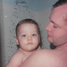 Showering with my daddy