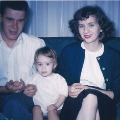 1951 Jim Roeser, Karen & Gret