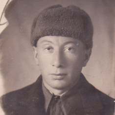 Gulag. This is probably the picture he sent to his mother and he obviously took care to look his best.