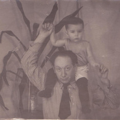 Sterlitamak, 1953-54. My dad and I.