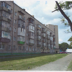 The apartment building were we moved in 1962. The picture was taken by my husband in 2009.