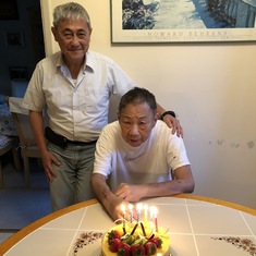 KuDing came to visit you and celebrate your birthday together on 7/8/2020.