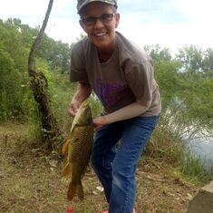 Gwen Fishing 8-31-14