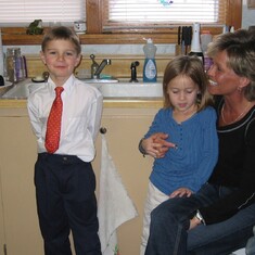 Gwen with Wyatt and Logen 2006