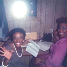 Gwen and Wendy Gonzales Organizing the Church Office (1983)