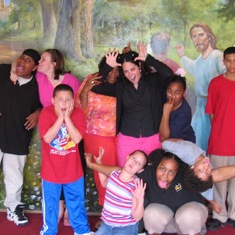 Silly pic at our after school program 2005