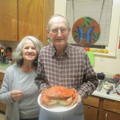 Nov. 2013=Love that crab !