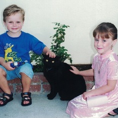 1997 May, Riley, Magic & Hannah
