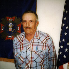 Hans Burmester taken at Alvin Kessler VFW Post 5545 in appreciation for your 41 years dedication to the Post