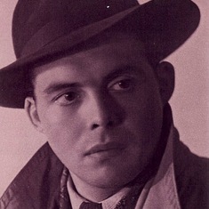 Hans in his early 20s. Post WWII. He was a very dashing young man.