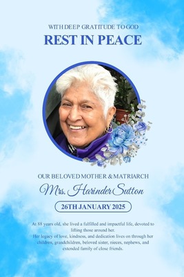 Harinder Sutton