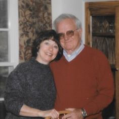 Carol and Harlan in late 1990 at their home in McArthur