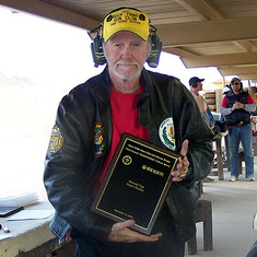 At 2011 Phoenix Handgunner, where he was top Super Senior