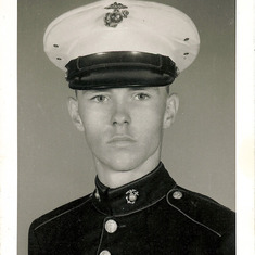 The young Marine