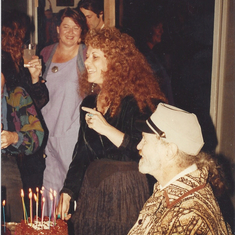 Swift's 50th Birthday 1991 (with Karen and Dana in the photo) in Sierra Madre, CA