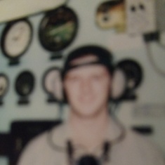 At work in the Navy , USS Mars.