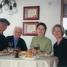 Germany 2003 with Inge, Heidi and Opa