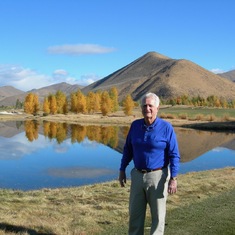 Harold at The Valley Club golf course Hailey, Idaho