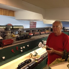 Running Trains with Dad - 2014