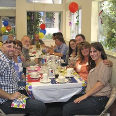 Harry 80th birthday party at the Westmont, Santa Clara, CA 2010