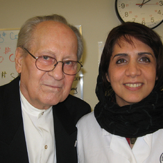 Harry and Dr. Abassi